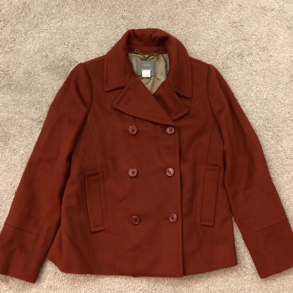 J Crew Wool Peacoat Size 6